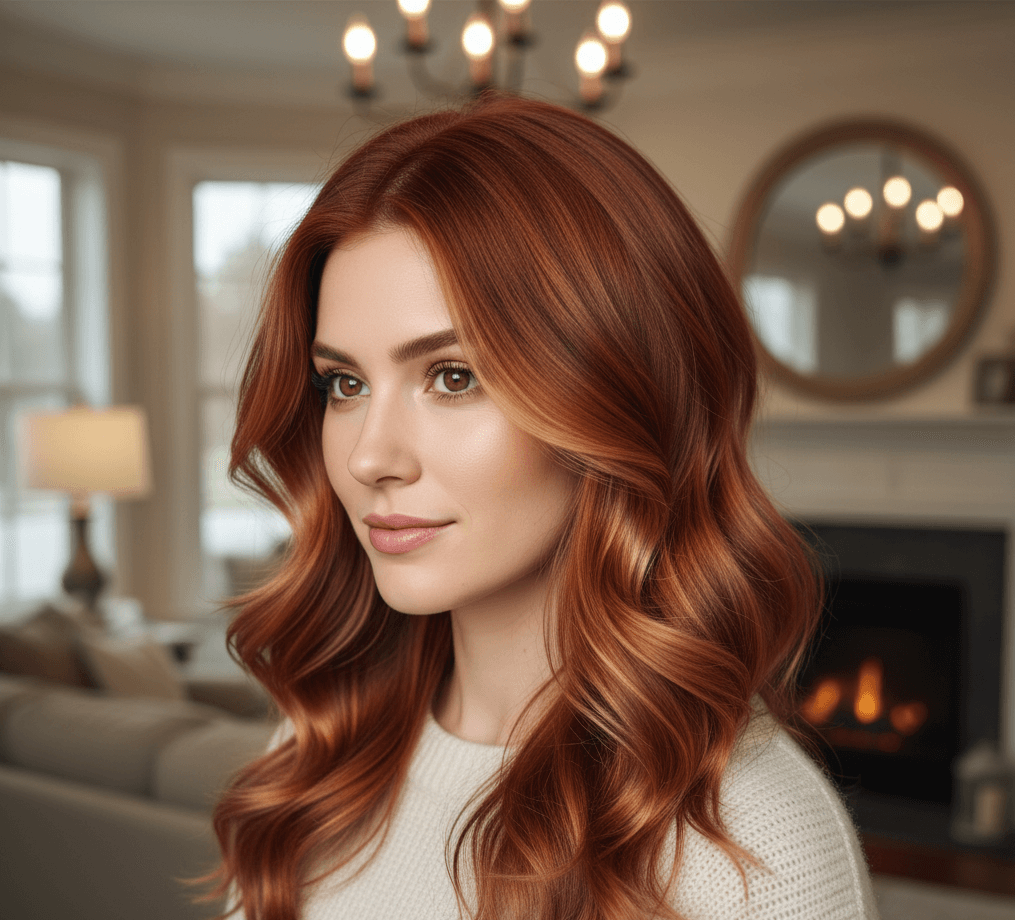 Trend 2: Auburn Copper Glow